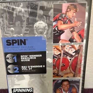 Spinning - Spin Member Resourse Guide + Eau D'Energie II Vol. 21 DVD 2 Disc Set